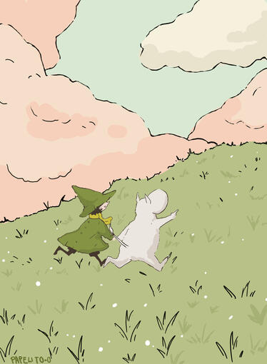 FLAT COLOR (DETAILED BACKGROUND)